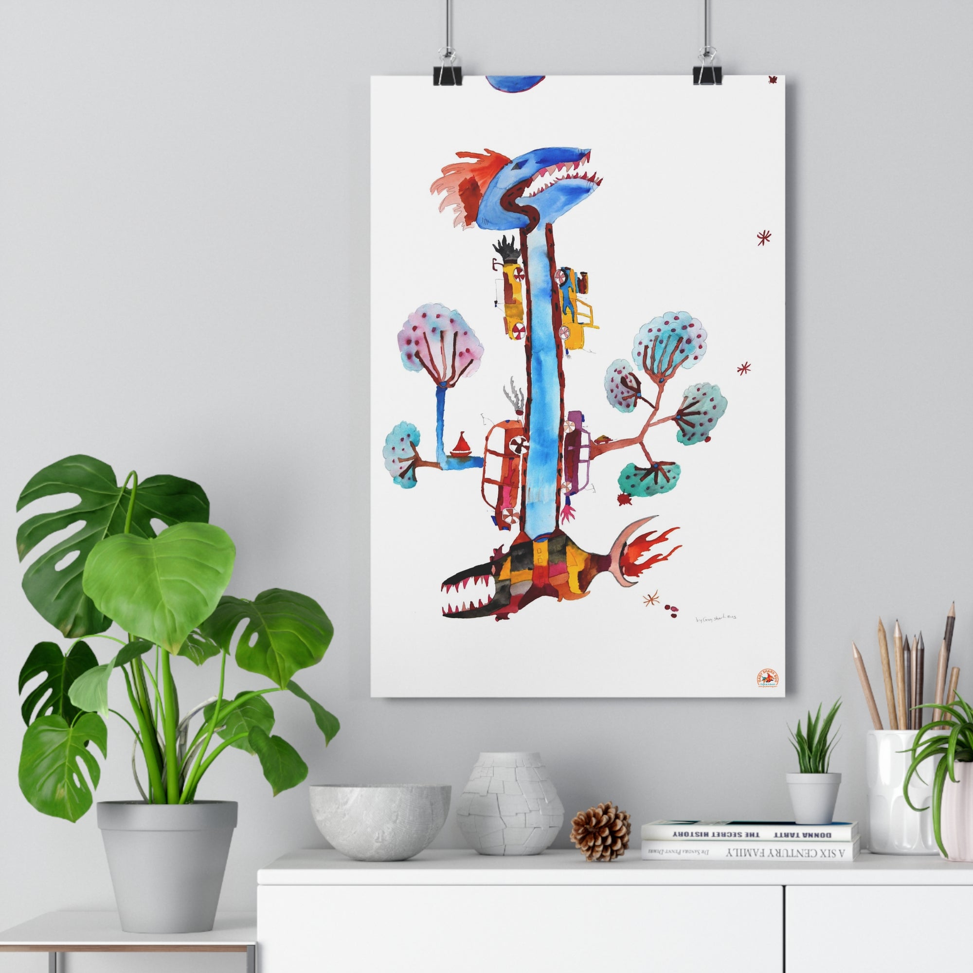 Dinosaur Giclée Art Print