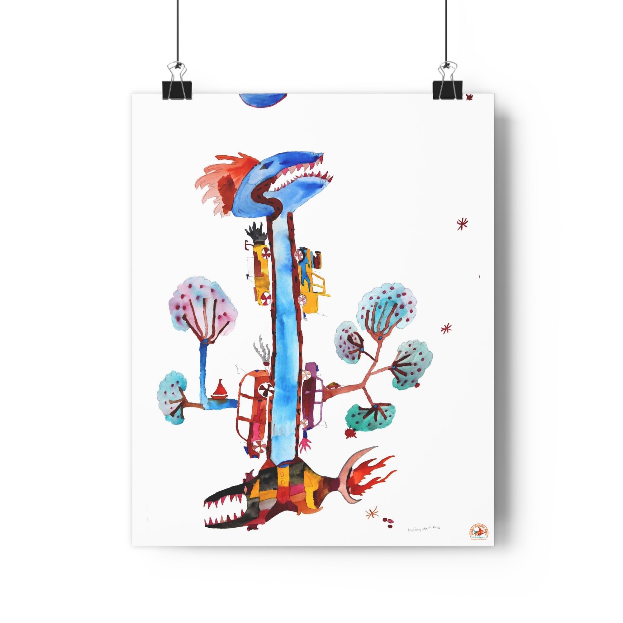 Dinosaur Giclée Art Print