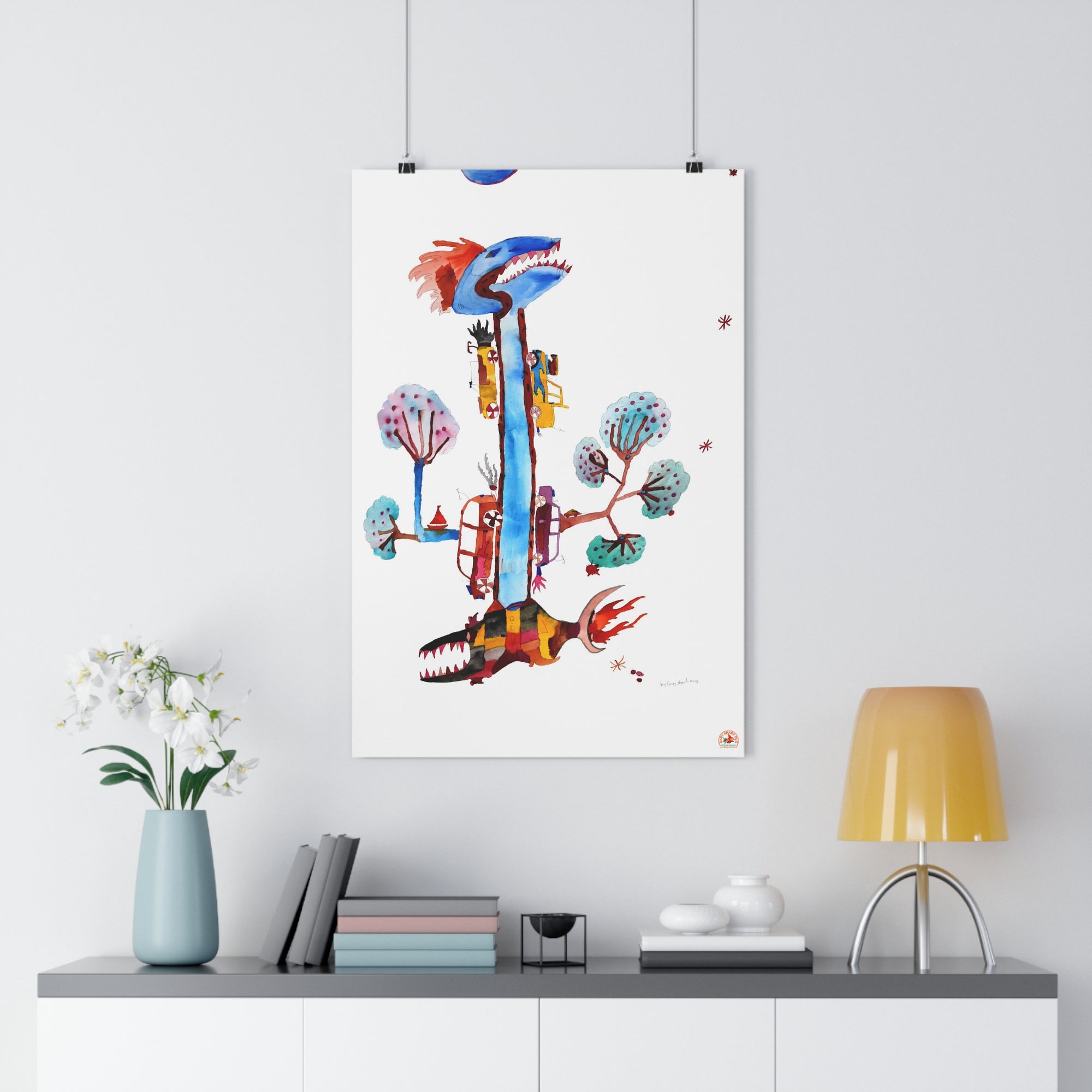 Dinosaur Giclée Art Print