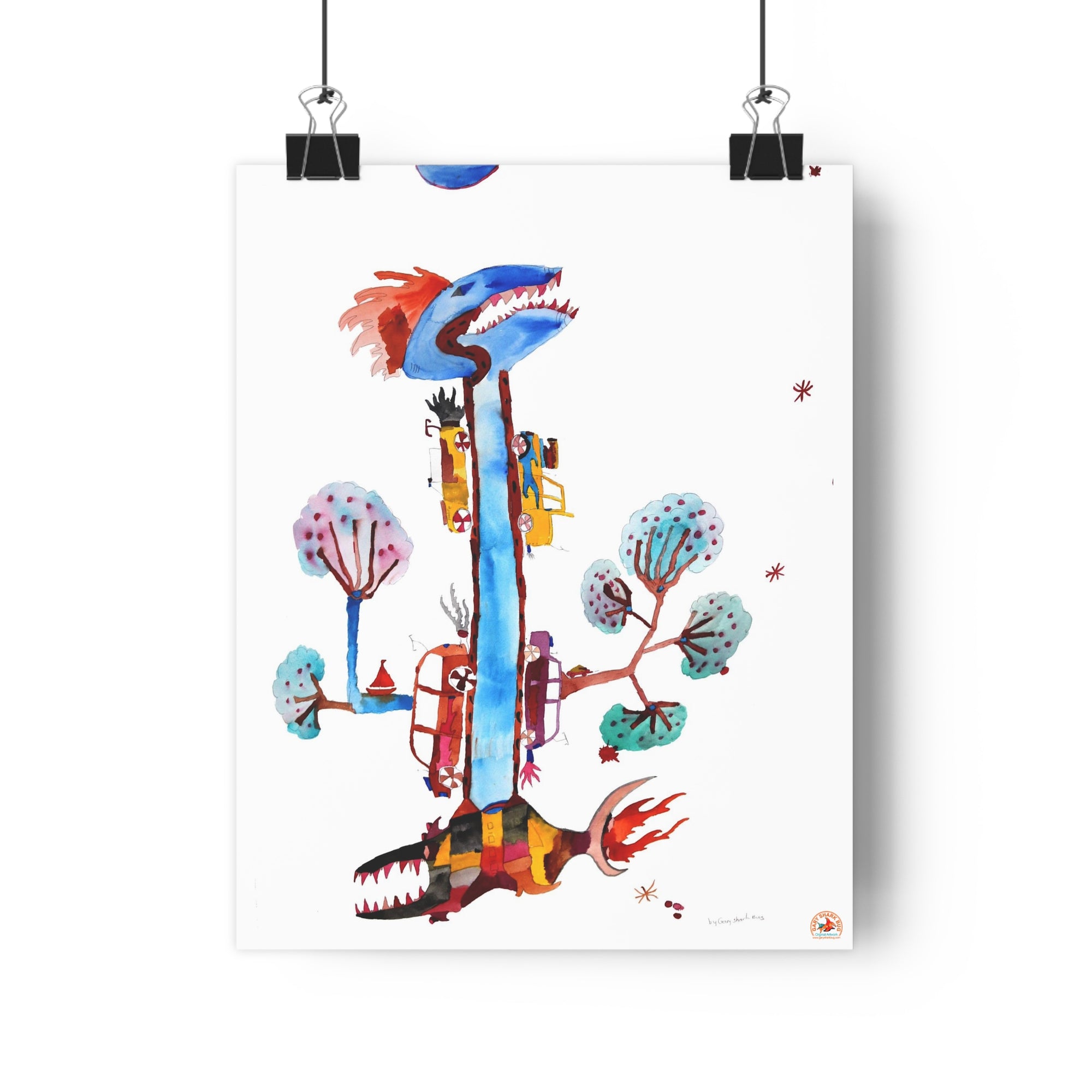 Dinosaur Giclée Art Print