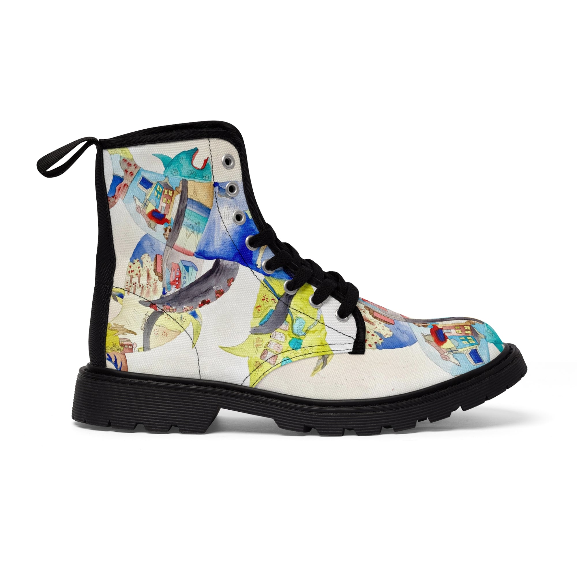 NoFinSoup Women's Canvas Boots