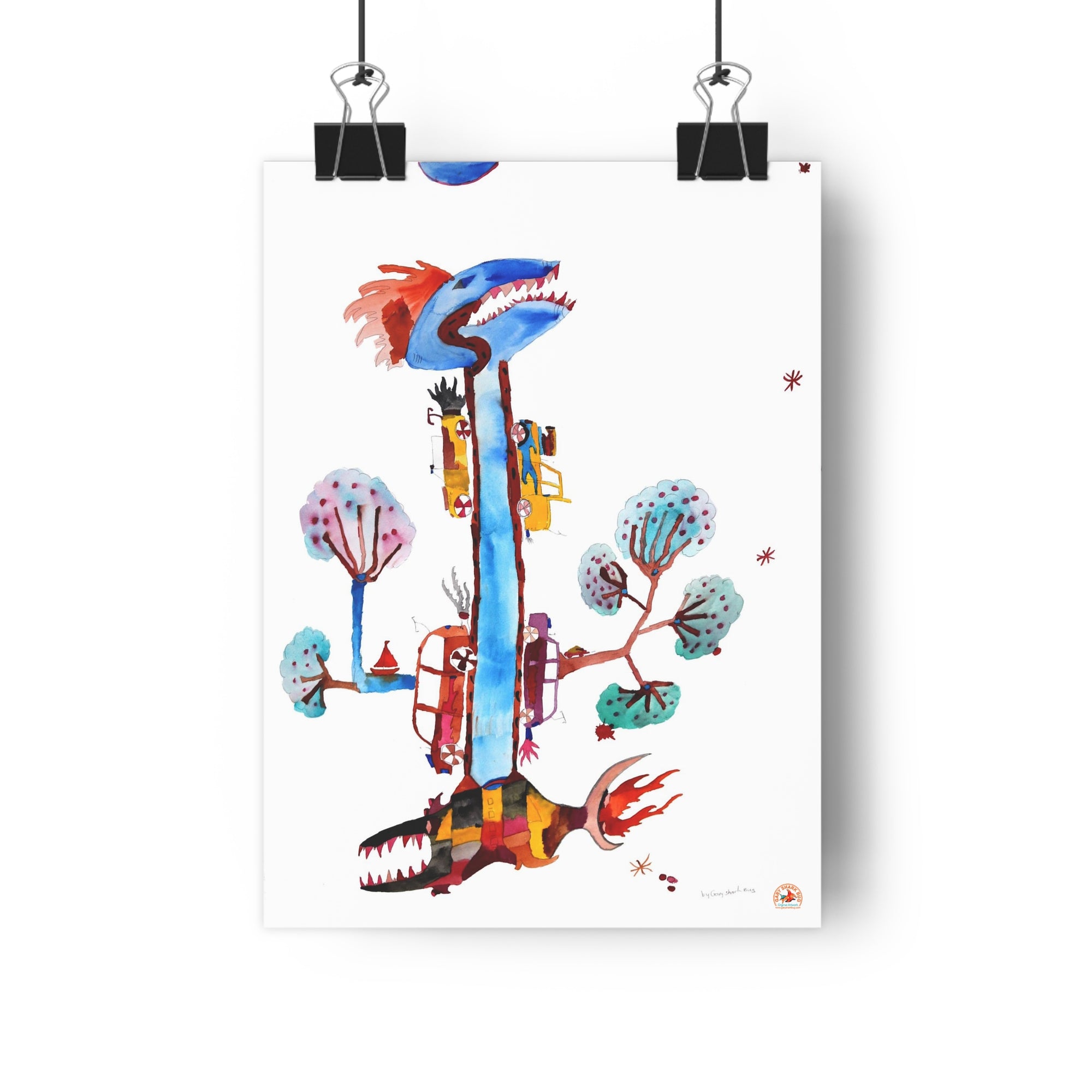 Dinosaur Giclée Art Print