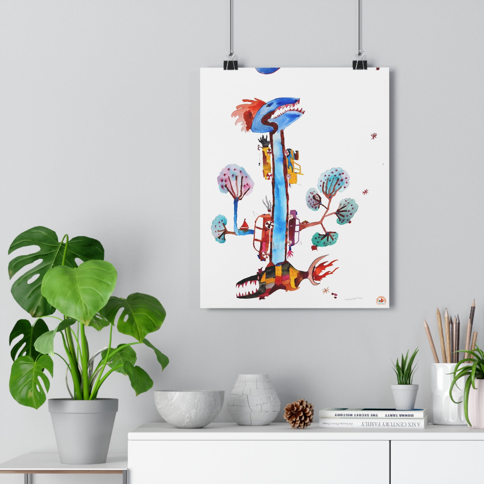 Dinosaur Giclée Art Print