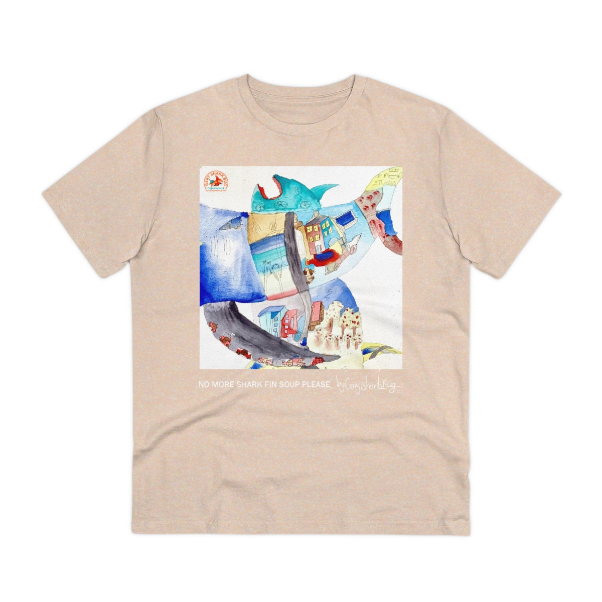 NoFinSoup Organic Creator T-shirt - Unisex