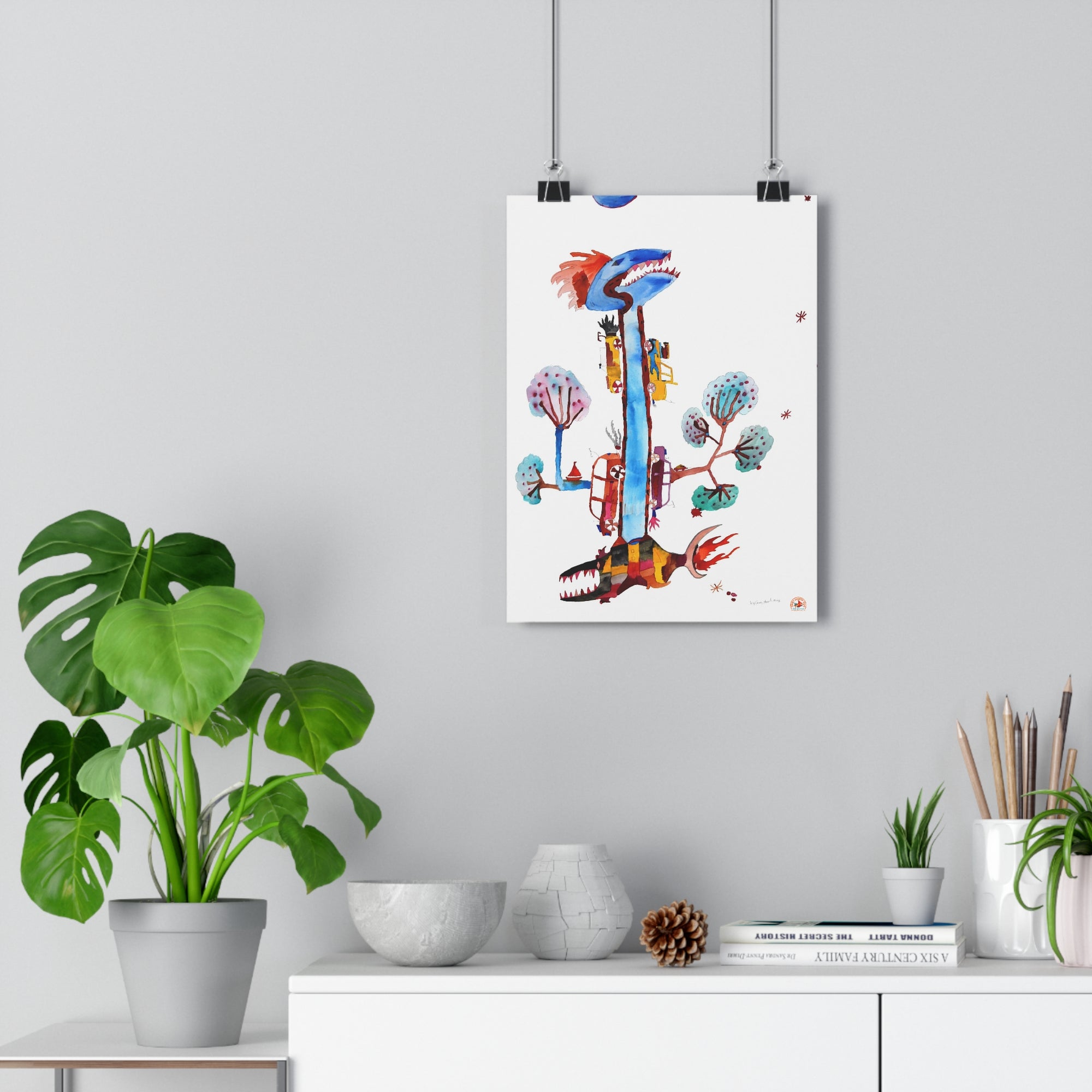 Dinosaur Giclée Art Print