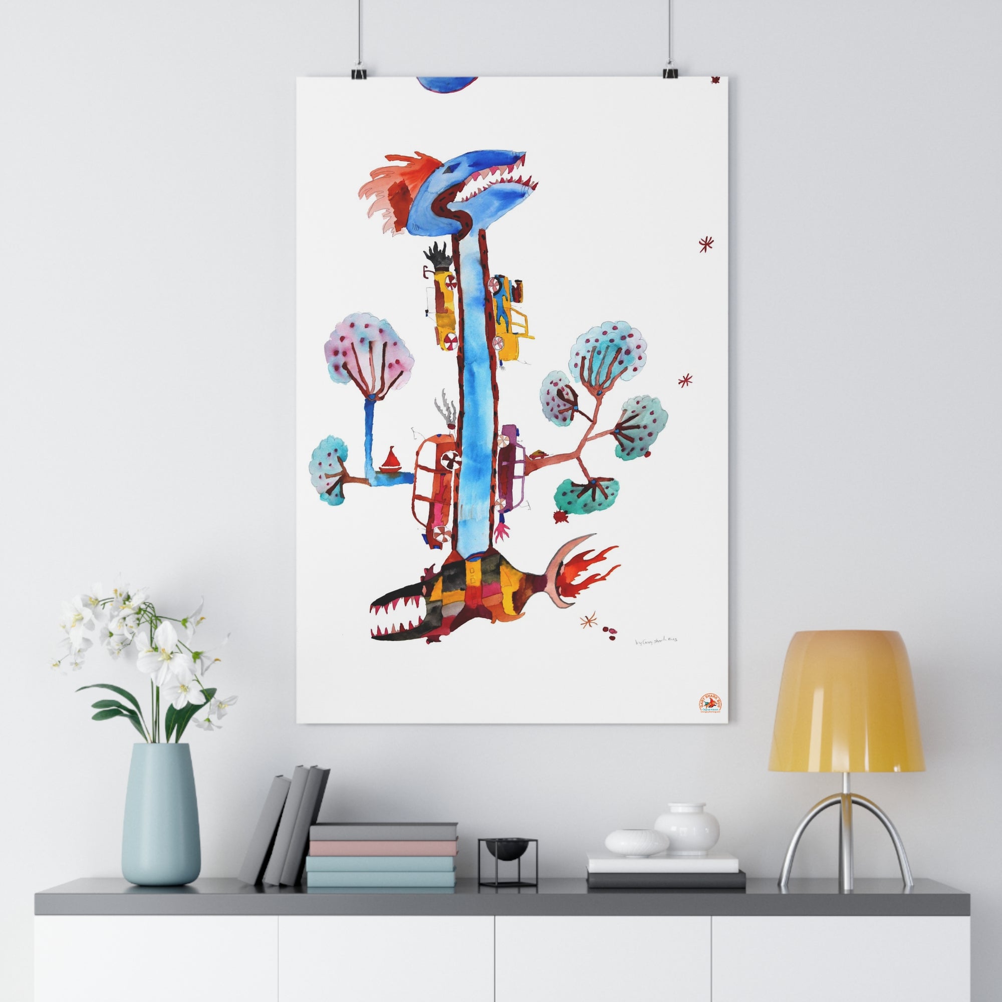 Dinosaur Giclée Art Print