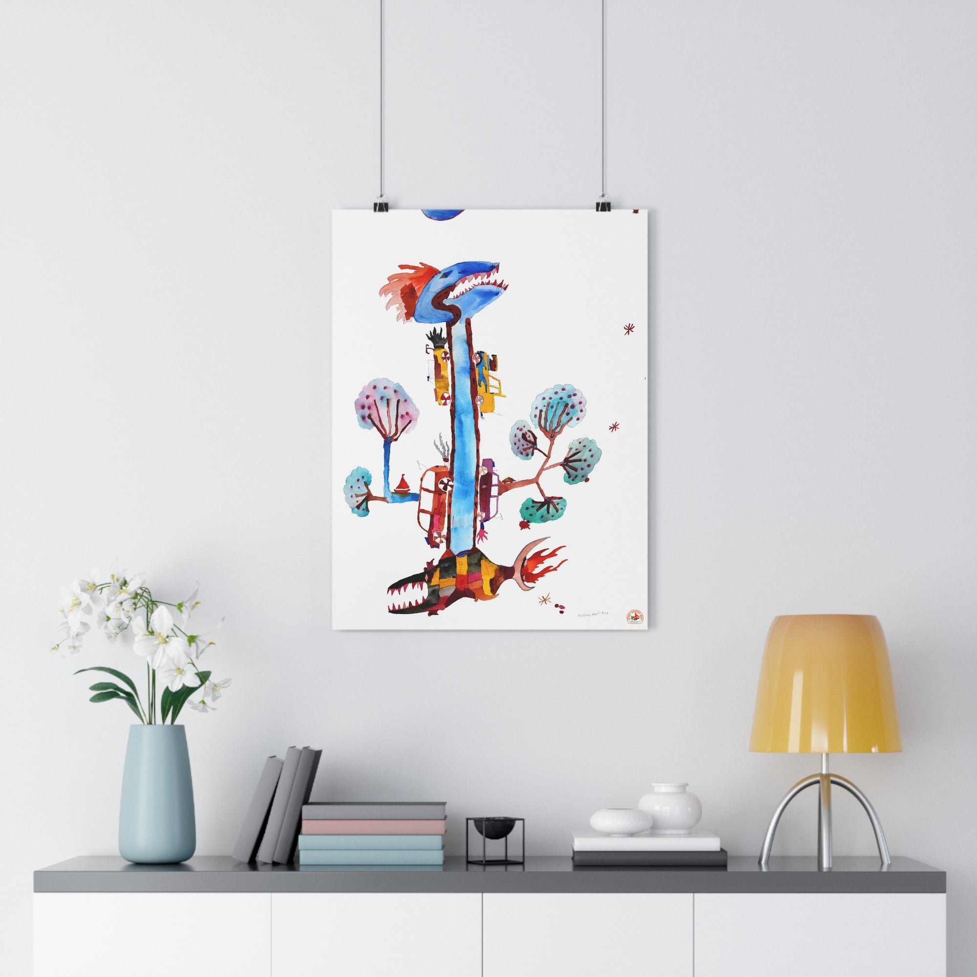 Dinosaur Giclée Art Print